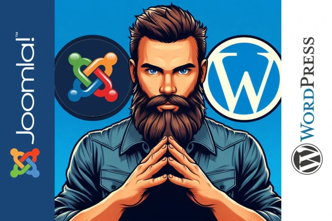 Administration and maintenance of Joomla, WordPress and PHP sites